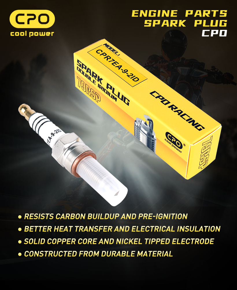 designed to operate over a much wider heat range than ordinary plugs resists carbon buildup and pre-ignition high alumina ceramics for better heat transfer and electrical insulation solid copper core and nickel tipped electrode provide a longer plus life constructed from durable material