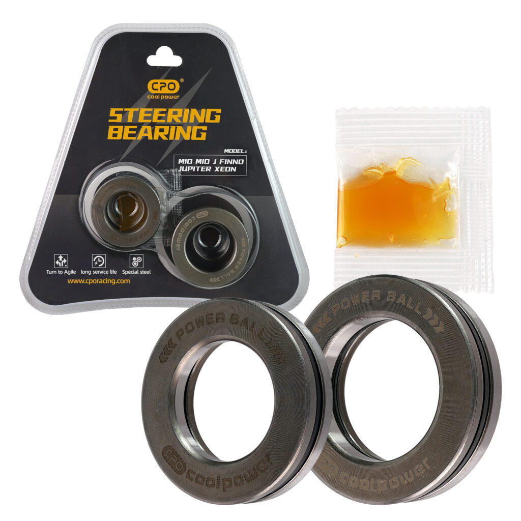 Premium Material: The Motorcycle Fork Steering Stem Kit made of high strength steel alloy material, which is strong and wear resistance, rugged and impact. It's to use and can maintain a long lifespan. Fine Workmanship: The Motorcycle Front Fork Steering Stem comes with professional manufacturing, stable performance, high reliability, and will not do harm to your vehicle. Strict Manufacturing Standards: Based on the original factory specifications, ensure smooth and sustain high impact‑shock. Easy installation: This is a good replacement for your old or broken steering stem bearing, easy to install and conveient to use.