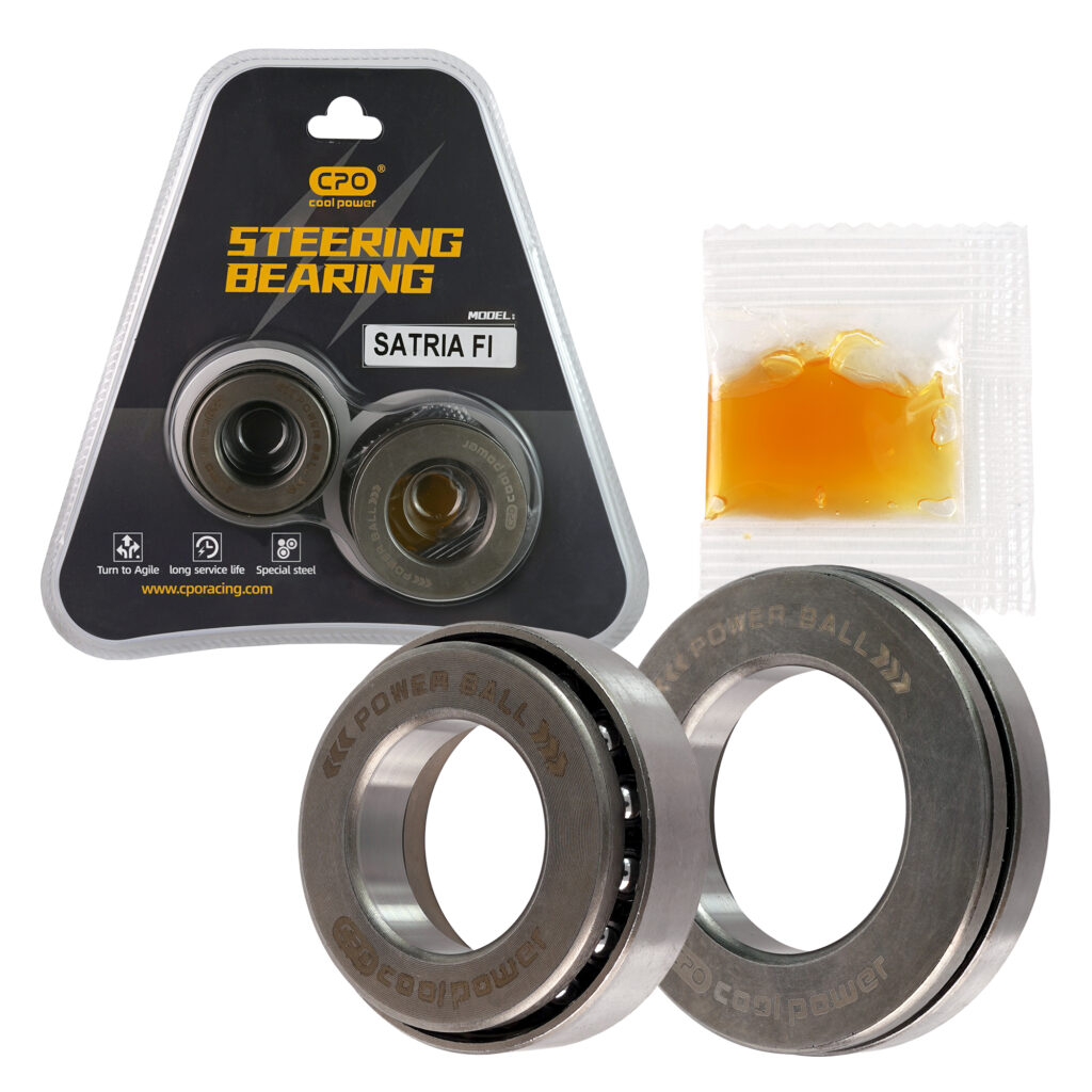 Premium Material: The Motorcycle Fork Steering Stem Kit made of high strength steel alloy material, which is strong and wear resistance, rugged and impact. It's to use and can maintain a long lifespan. Fine Workmanship: The Motorcycle Front Fork Steering Stem comes with professional manufacturing, stable performance, high reliability, and will not do harm to your vehicle. Strict Manufacturing Standards: Based on the original factory specifications, ensure smooth and sustain high impact‑shock. Easy installation: This is a good replacement for your old or broken steering stem bearing, easy to install and conveient to use.