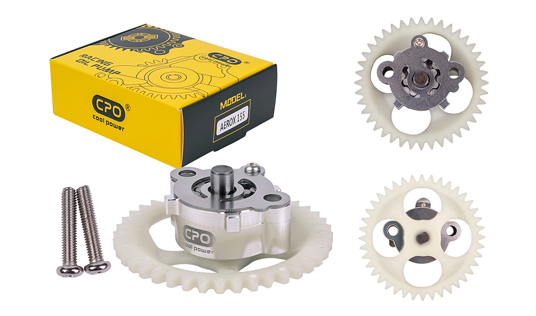 the cpo high volume oil pump is high effciency units . they produce higher oil flow and higher oil pressure . these oil pumps are very critical and are considered as the heart of every performance and tuned engines